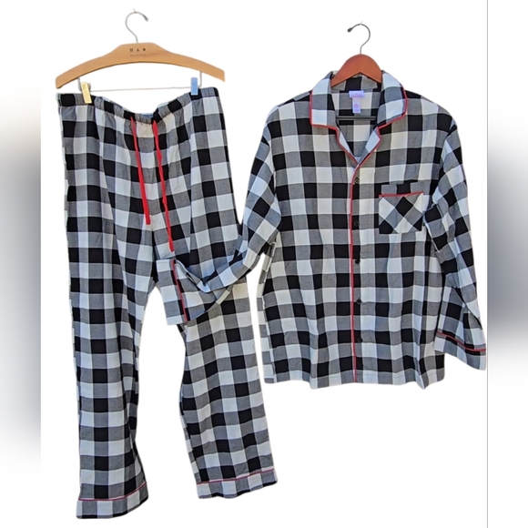 Wondershop Men's Plaid Lounge Pants - Picture 3 of 4